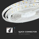 V-Tac 4,8W/m sprutsikker LED strip - 5m, IP65, 30 LED per meter