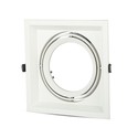 V-Tac downlight - Hvit, 17,5 x 17,5 cm, G53 AR111