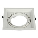 V-Tac downlight - Hvit, 17,4 x 17,4 cm, G53 AR111