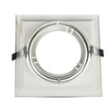 V-Tac downlight - Hvit, 17,5 x 17,5 cm, G53 AR111