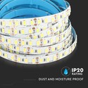 V-Tac 20W/m LED strip høy lumen RA 95 - 5m, IP20, 120 LED per meter