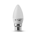 Outlet: V-Tac 6W LED stearinlyspære - 6W, B22