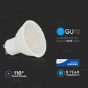 V-Tac 4,5W LED spot - Samsung LED chip, 230V, GU10