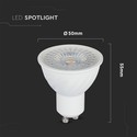 V-Tac 6W LED spot - Samsung LED chip, 230V, GU10