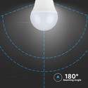 V-Tac 4,5W LED kronepære - Samsung LED chip, G45, E27