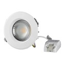 Outlet: V-Tac 20W LED downlight - Hull: Ø16,7 cm, Mål: Ø18 cm, 230V