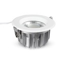 Outlet: V-Tac 20W LED downlight - Hull: Ø16,7 cm, Mål: Ø18 cm, 230V