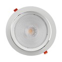 V-Tac 20W LED spotlight - Hull: Ø14,5 cm, Mål: Ø17 cm, 3 cm høy, Samsung LED chip, 230V