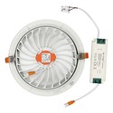 V-Tac 30W LED spotlight - Hull: Ø19,5 cm, Mål: Ø22,5 cm, 3 cm høy, Samsung LED chip, 230V