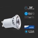 V-Tac mini LED spot - 2W, Ø35 mm, 230V, mini GU10